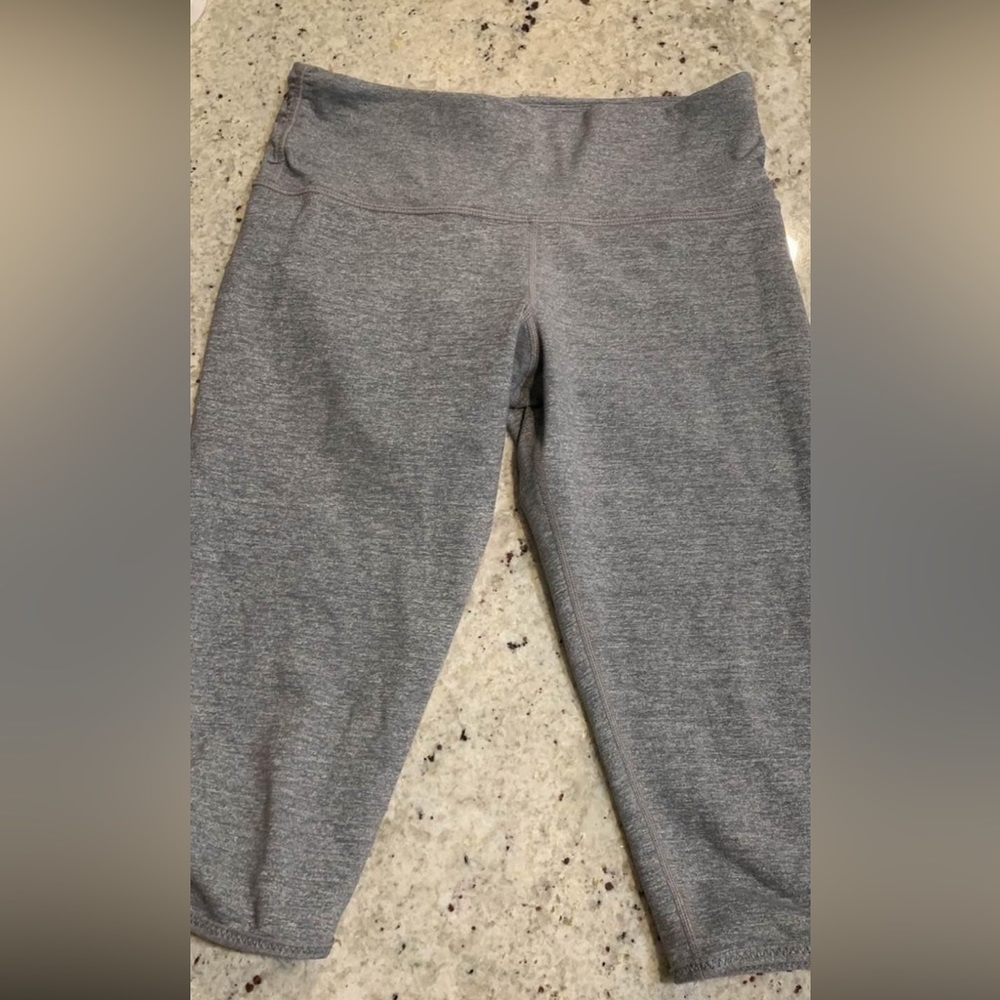 Lulu Lemon Grey Half Tights